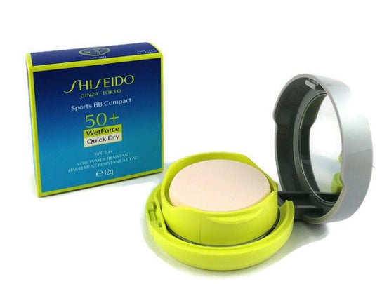 Shiseido, Sports BB Compact, puder BB w kompakcie Very Dark, SPF 50+, 12 g Shiseido