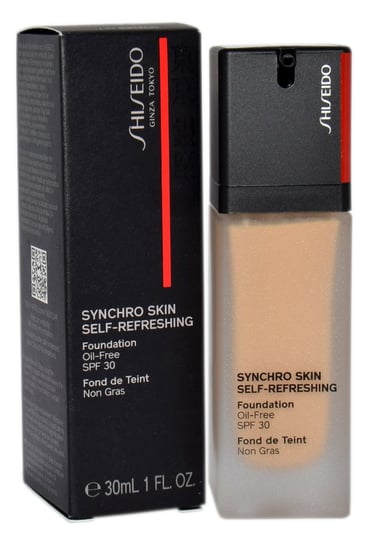 Shiseido, Synchro Skin Self-Refreshing Foundation, podkład o przedłużonej trwałości 330 Bamboo, SPF 30, 30 ml Shiseido