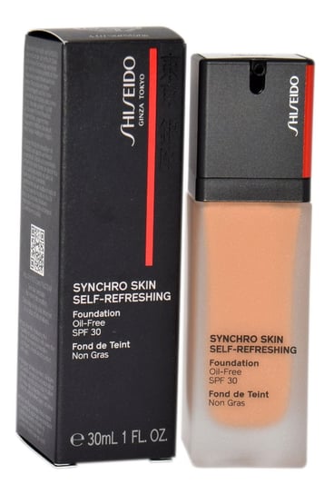 Shiseido, Synchro Skin Self-Refreshing Foundation, podkład o przedłużonej trwałości 410 Sunstone, SPF 30, 30 ml Shiseido