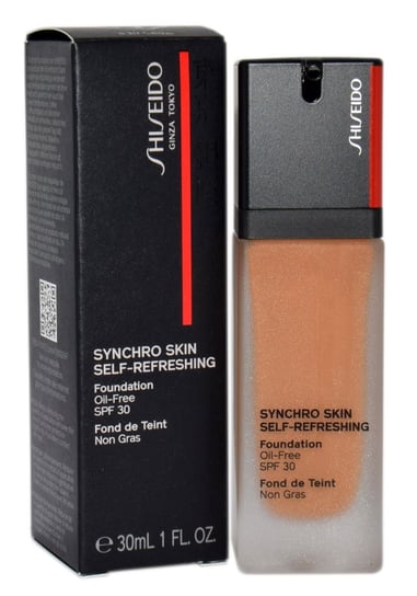 Shiseido, Synchro Skin Self-Refreshing Foundation, podkład o przedłużonej trwałości 430 Cedar, SPF 30, 30 ml Shiseido