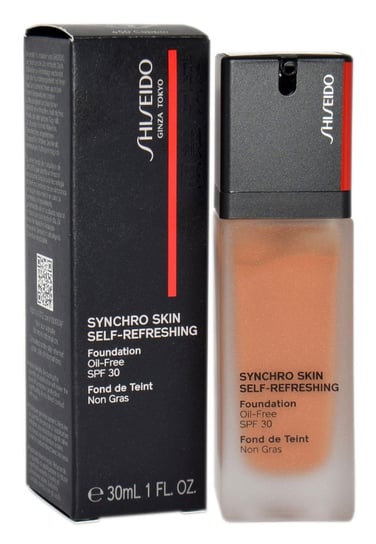 Shiseido, Synchro Skin Self-Refreshing Foundation, podkład o przedłużonej trwałości 450 Copper, SPF 30, 30 ml Shiseido