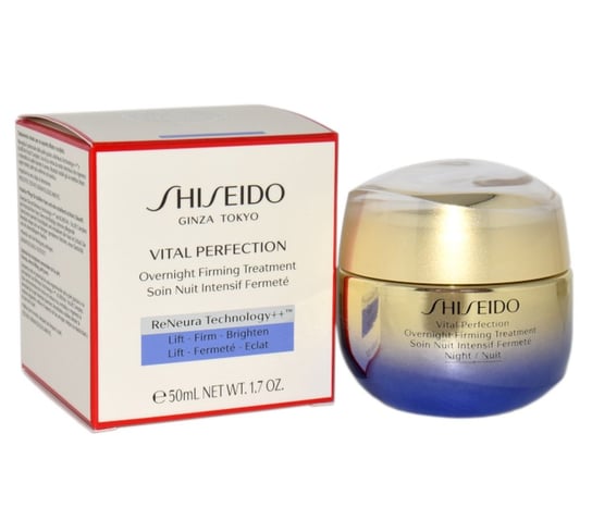 Shiseido, Vital Perfection, krem do twarzy ujędrniający na noc, 50 ml Shiseido