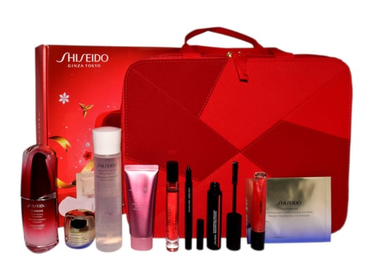 Shiseido, zestaw prezentowy kosmetyków do pielęgnacji, 10 szt. Shiseido