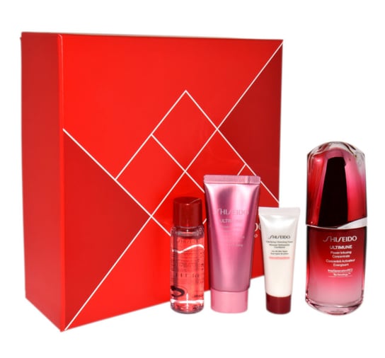 Shiseido, zestaw prezentowy kosmetyków do pielęgnacji, 4 szt. Shiseido