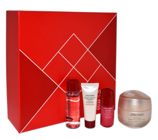 Shiseido, zestaw prezentowy kosmetyków do pielęgnacji twarzy, 4 szt. Shiseido