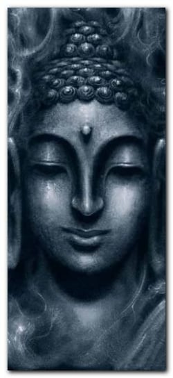 Shiva In Blue plakat obraz 23x50cm Wizard+Genius