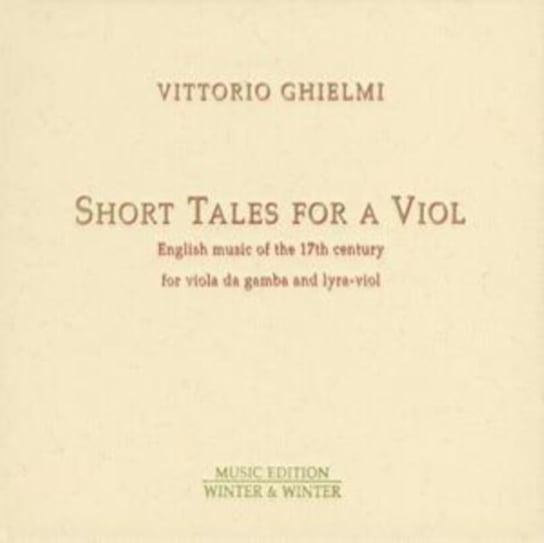 Short Tales For A Viol Ghielmi Vittorio