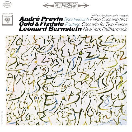 Shostakovich: Piano Concerto No.1 Op. 35 & Poulenc: Concerto for Two Pianos and Orchestra in D Minor FP. 61 André Previn