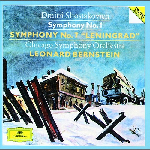 Shostakovich: Symphonies Nos.1 & 7 "Leningrad" Chicago Symphony Orchestra, Leonard Bernstein