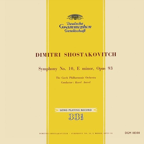 Shostakovich: Symphony No. 10 Czech Philharmonic, Karel Ančerl