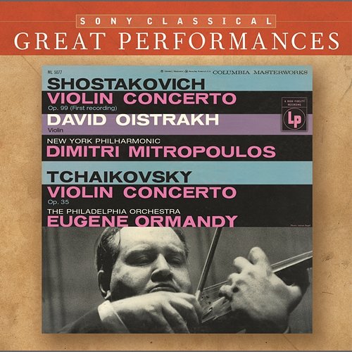 Shostakovich & Tchaikovsky: Violin Concertos David Oistrakh