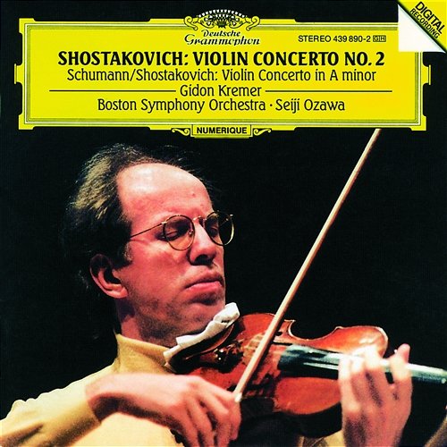 Schumann: Cello Concerto In A Minor, Op. 129 - Arr. for Violin by Schumann; Orch. Dmitri Shostakovich - 1. Nicht zu schnell (Allegro non troppo) Gidon Kremer, Boston Symphony Orchestra, Seiji Ozawa
