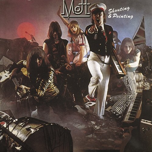 SHOUTING AND POINTING Mott The Hoople