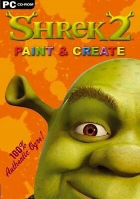 Shrek 2 Paint and Create Gra dla Dzieci PC CD-ROM Inny producent