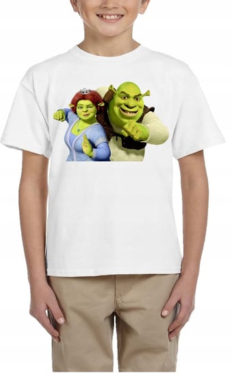 Shrek Fiona 3130 Koszulka Dziecięca Kot Bajka 140 Inna marka