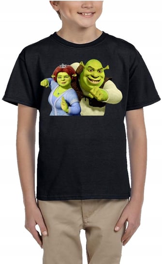 Shrek Fiona 3130 Koszulka Kot W Butach 104 Czarna Inny producent