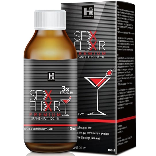 SHS, Sex Elixir Premium, hiszpańska mucha, 100 ml SHS