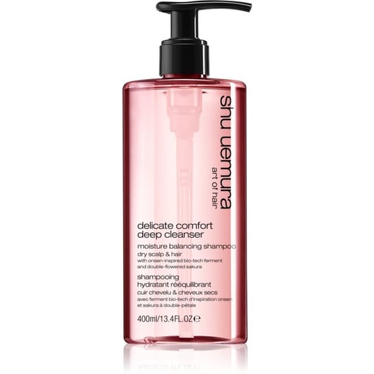 Shu Uemura Deep Cleanser Delicate Comfort szampon nawilżający do włosów suchych 400 ml Shu Uemura
