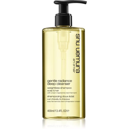 Shu Uemura Deep Cleanser Gentle Radiance delikatny szampon oczyszczający dla zdrowych i pięknych włosów 400 ml Shu Uemura