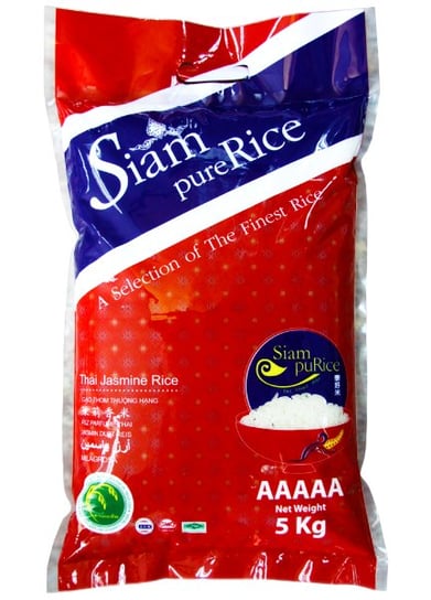 Siam Pure Rice, ryż jaśminowy premium AAAAA, 5 kg Siam Pure