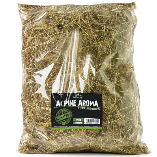 Sianko dla królików , naturalne i aromatyczne - Terrario Alpine Aroma 1000g, 30l TERRARIO