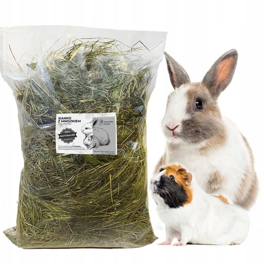 Sianko z zielem mniszka dla królików i gryzoni - 800g - Sianko Mniszkowe Inny producent