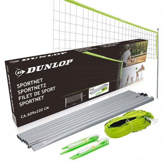 Siatka do siatkówki gry badmintona Dunlop sportowa Inna marka