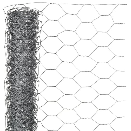 Siatka ogrodzeniowa 1x10m 25mm VidaXL NATURE