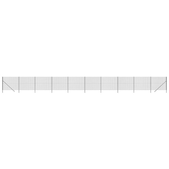 Siatka ogrodzeniowa 2,2 x 25 m antracytowa / AAALOE Zakito Home