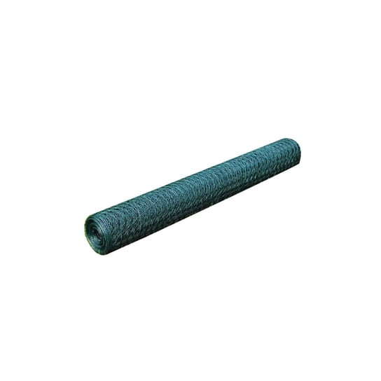 Siatka ogrodzeniowa PVC 0,5x25m, zieleń, 1mm drut / AAALOE Inna marka