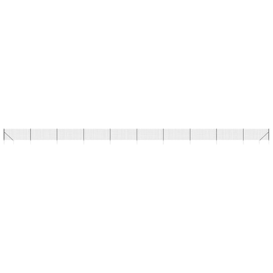 Siatka ogrodzeniowa stalowa PVC 1x25m antracyt / AAALOE Inna marka