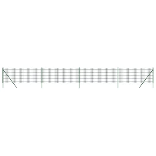 Siatka ogrodzeniowa z PVC 1,1x10m, zielona Zakito Europe