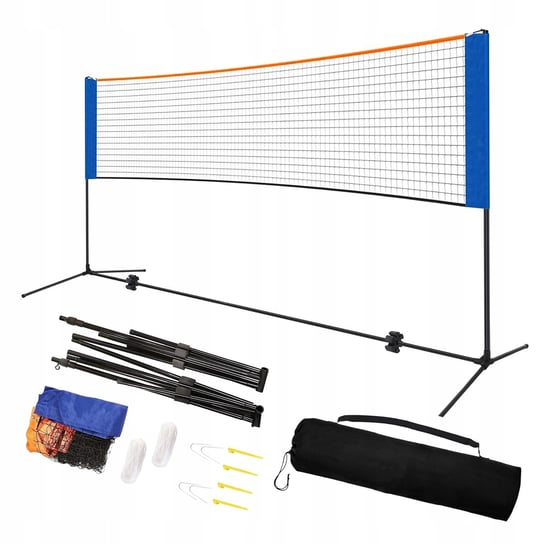 Siatka sportowa do siatkówki badmintona tenisa regulowana 3w1 305cm CHM MATKAM