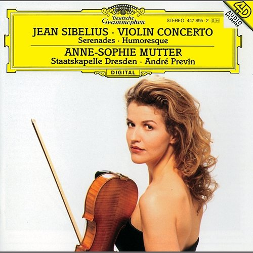 Sibelius: Violin Concerto Op. 47; Serenades; Humoresque Anne-Sophie Mutter, Staatskapelle Dresden, André Previn
