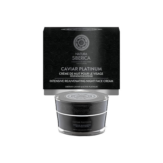 Siberica Professional, Caviar Platinum, intensywnie odmładzający krem do twarzy na noc, 50 ml Natura Siberica
