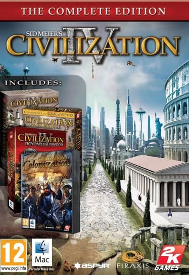 Sid Meier’s Civilization IV: The Complete Edition (MAC) klucz Steam Firaxis