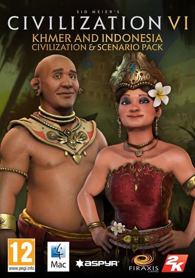 Sid Meier's Civilization VI - Khmer and Indonesia Civilization & Scenario Pack, PC Firaxis Games