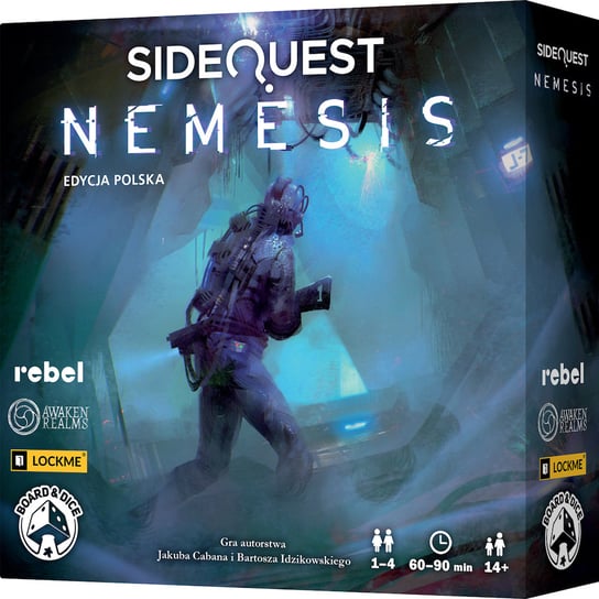 SideQuest Nemesis PL, gra planszowa, Rebel Rebel
