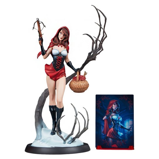 Sideshow Collectibles J Scott Campbell - Red Riding Hood Statuetka Inna marka