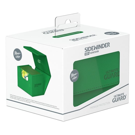 Sidewinder 100+ XenoSkin Monocolor Green Ultimate Guard Ultimate Guard
