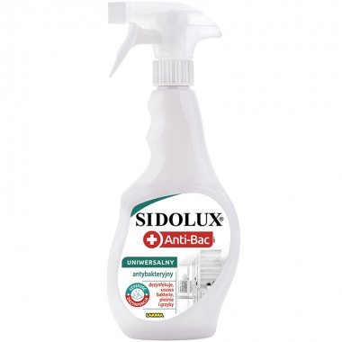 SIDOLUX ANTI-BAC 500 ml antybakteryjny spray UNIWERSALNY Sidolux