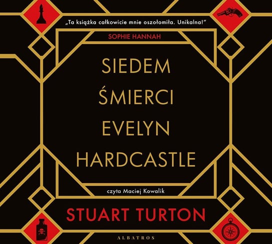 Siedem śmierci Evelyn Hardcastle Turton Stuart