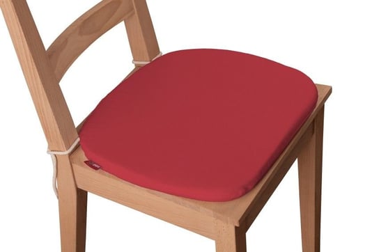 Siedzisko Bartek na krzesło DEKORIA, Quadro, czerwony, 40x37x2,5cm Dekoria