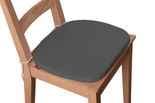 Siedzisko Bartek na krzesło DEKORIA, Quadro, szary, 40x37x2,5cm Dekoria