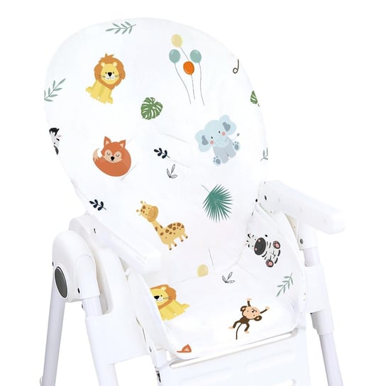 Siedzisko do wysokiego krzesełka - podkładka dla dzieci do krzesełka dziecięcego uniwersalna Safari Totsy Baby