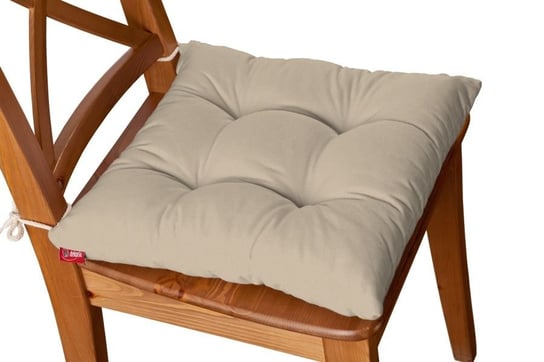 Siedzisko Jacek na krzesło DEKORIA Cotton Panama, beżowy, 38x38x8 cm Dekoria