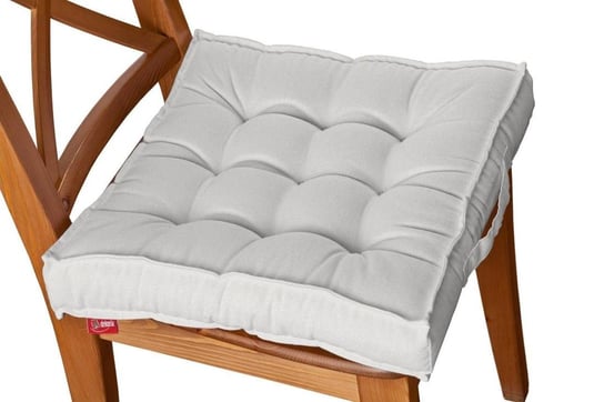 Siedzisko Kuba na krzesło DEKORIA Etna, kremowa biel, 40x40x6 cm Dekoria