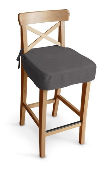 Siedzisko na krzesło barowe Ingolf, grafitowy, krzesło barowe Ingolf, Etna Inna marka