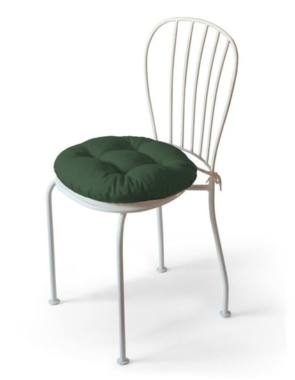 Siedzisko na krzesło DEKORIA Cotton Panama, Adam, Forest Green, zielone, 40x8 cm Dekoria