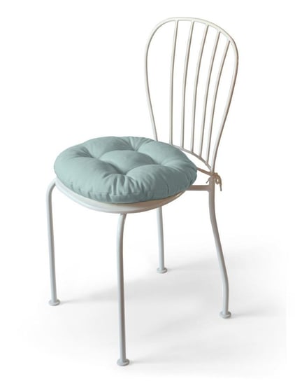 Siedzisko na krzesło DEKORIA Cotton Panama, Adam, pastelowy błękit, 37x8 cm Dekoria